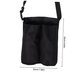 TOVINANNA Massage Bottle Bag with Adjustable Belt Professional Massage Therapists for Oils and Lotions Ergonomic Design for Comfort and Versatility for Home and Professional Use