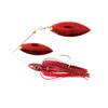 Nichols Lures 02-38 Pulsator Metal Flake Spinnerbait Red Shad, 3/8