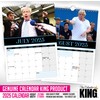 The Calendar King // Boris Johnson - 2025 Wall Calendar