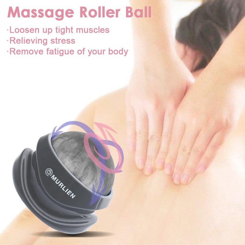 MURLIEN Massage Roller Ball, Tight and Sore Muscles Relief, Manual