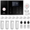 Clouree 4G Smart Home Security Alarm Kit, Wireless WiFi Home