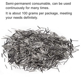 Polishing Pin, 0.3mm 100g Stainless Steel Jewelry Polisher Finishing Pin Polishing Media Pins Magnetic Tumbler Stainless Media Pins Tumbler Pins