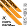Spyder 200199 3x3 6x10 TPI Reciprocating Saw Blade, 6-Inch, 10-Pack