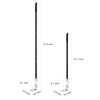 G.a HOMEFAVOR Pizza Oven Ash Rake, Stainless Steel Charcoal Rake