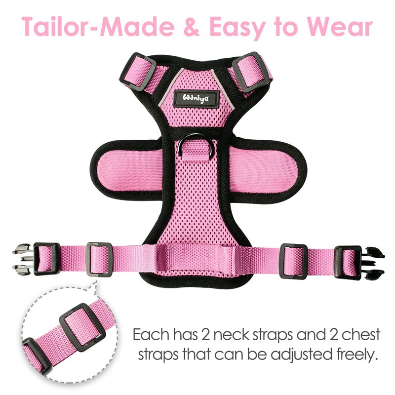 Cat Harness with Lead, Escape Proof Cat Lead Set, Adjustable,