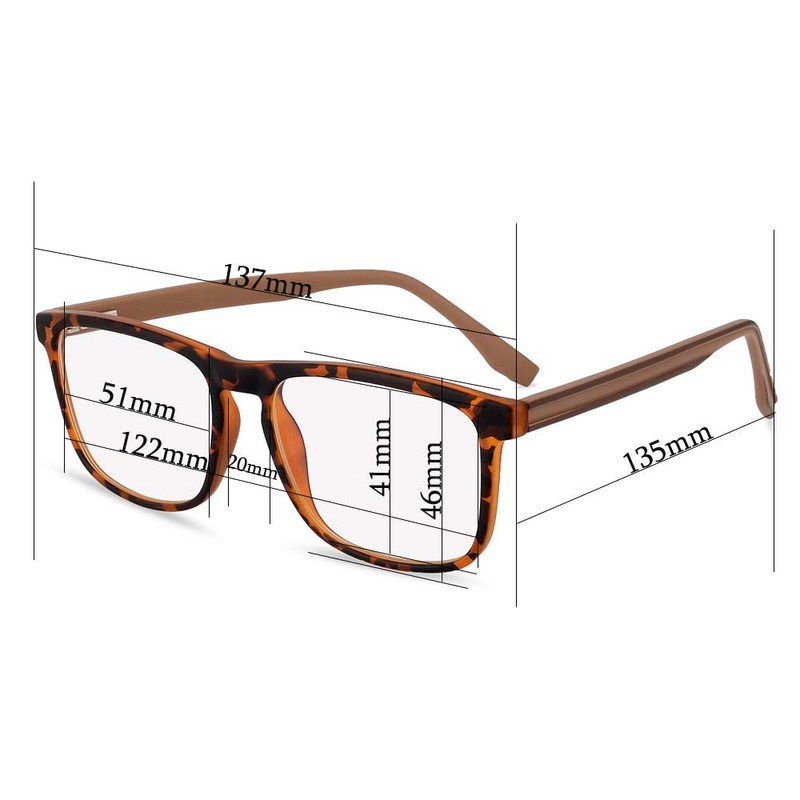 Gudzws Blue Light Blocking Reading Glasses Readers Spring Hinges Sturdy