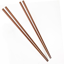 Tokunari TAF-201 Wooden Lacquered Chopsticks 11.2 inches (28.5 cm), Set of 2 Pairs | Easy to Use Length Simple Nabashi