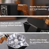 Bincoo 120ML Stovetop Espresso Maker Double Valve Moka Pot with