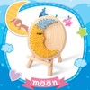 Heveer DIY String Art Kit for Beginners DIY Moon Craft