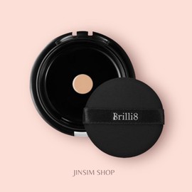 Brillieight Brilliant Refreshing Blemish Cushion Refill 15g + 1 puff / 브릴리에잇 리프레싱 블래미쉬 쿠션 리필 15g+퍼프1매