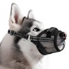SlowTon Dog Muzzle - Soft Mesh Dog Mouth Guard for