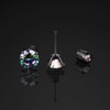 ORAZIO G23 Implant Grade Titanium Piercing Screw Back Earrings 20G