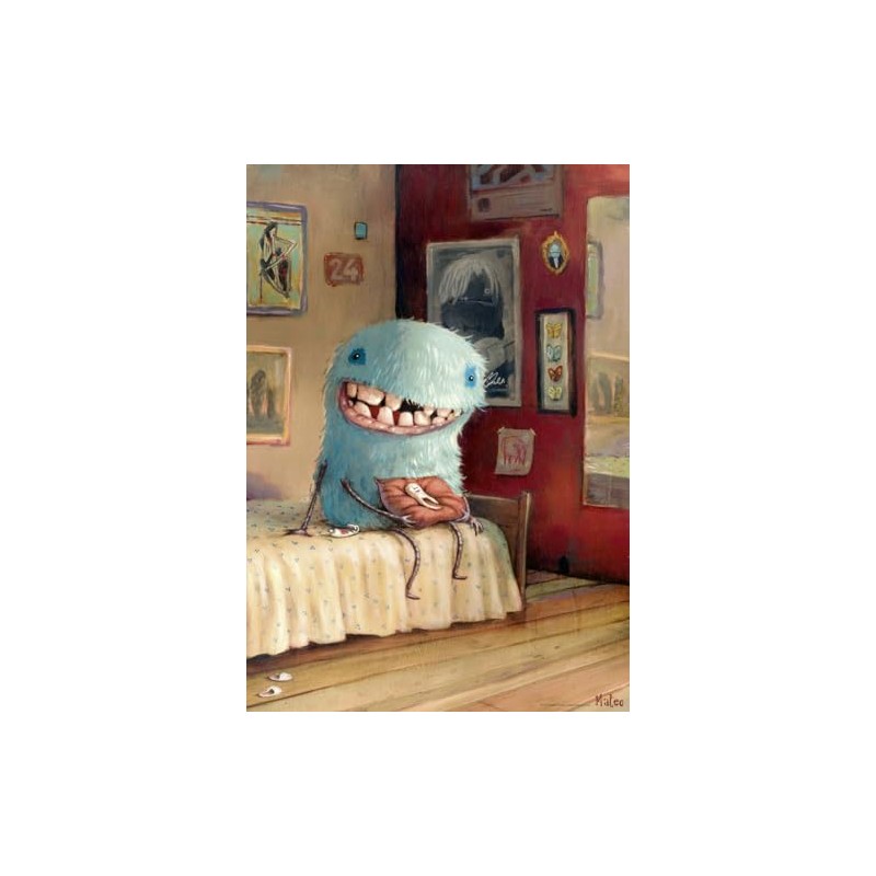 Heye - Zozoville: Diente de Leche, Puzzle, 500 Piezas, Multicolor,
