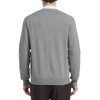 Kallspin Men's Wool Blend V-Neck Cardigan with Button Closure and