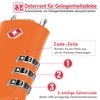 NAGE TSA Lock, Suitcase Lock, Combination Lock, 3 Digit Combination
