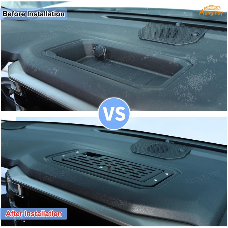 Aunginsy Center Console Dash Storage Tray Compatible with Toyota Tundra/Sequoia