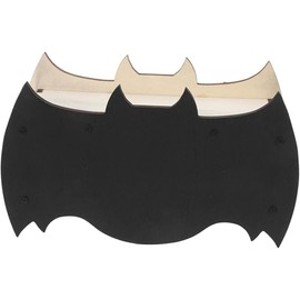 LSHPG 1 PCS Bat House,Handcrafted Wooden Weather Proof Easy Bat House Kit Bat,Bat Shaped Bat Shelter, for Outdoors and Attracting Bats