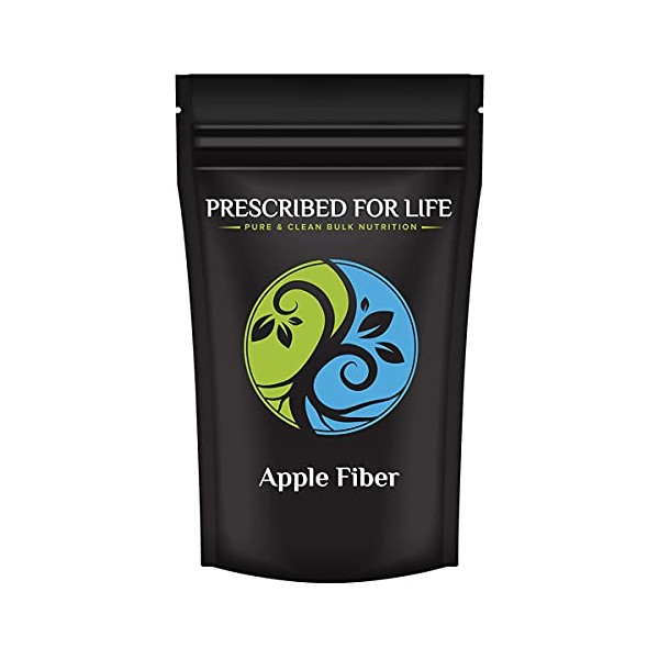 Prescribed for Life Apple Fiber - Whole Non-GMO Natural Apple Concentrate Powder - No Fillers, 12 oz (340 g)