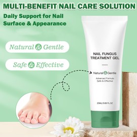 2 Pack Nail Fungus Treatment Gel & Repair Cream – Fast-Acting Toenail & Fingernail Fungus Care, Natural Nail Repair Oil Serum, Supports Strength & Appearance, Encourages Better Appearance Over Time