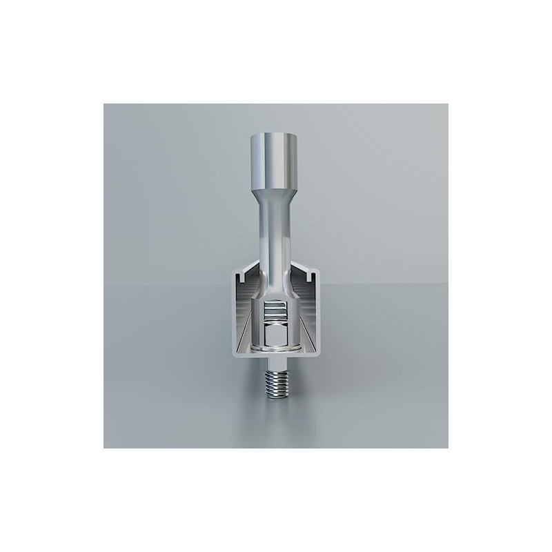 TYPUZO Socket 3/4" (19mm) for Strut Channel, Nut Driver 1/2"
