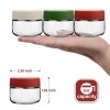 Eonjoe 2 oz Glass Dressing Containers To Go Sauce Cups