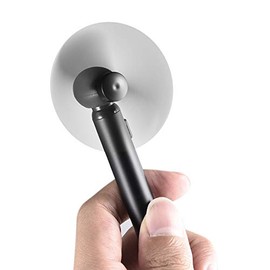 Yacig Mini Portable Pocket Fan, Personal Handheld Fan Battery Travel Fan for Outdoor Activities, Summer Gift for Men Women, Black