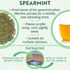 Spearmint Herbal Loose Leaf Tea - Pure Mint Leaves for