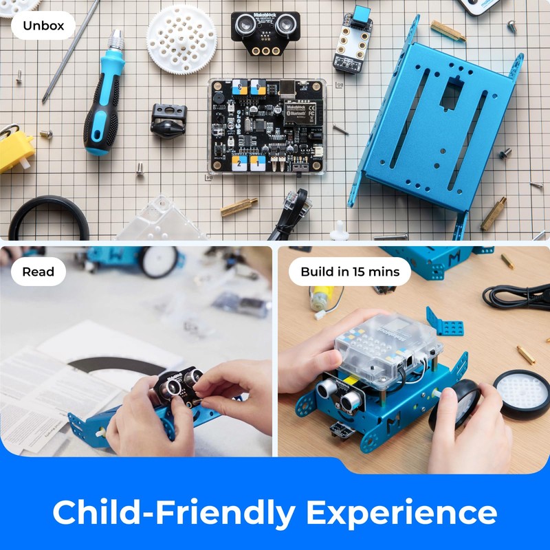 Makeblock mBot Robot Kit, Robotics for Kids Ages 8-12 Learn
