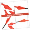 WOONEKY 8mm Plastic Arrow Tails 20 Pcs Integrated Tails Enhance