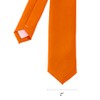 Men's Solid Color 2" Skinny Tie, Orange