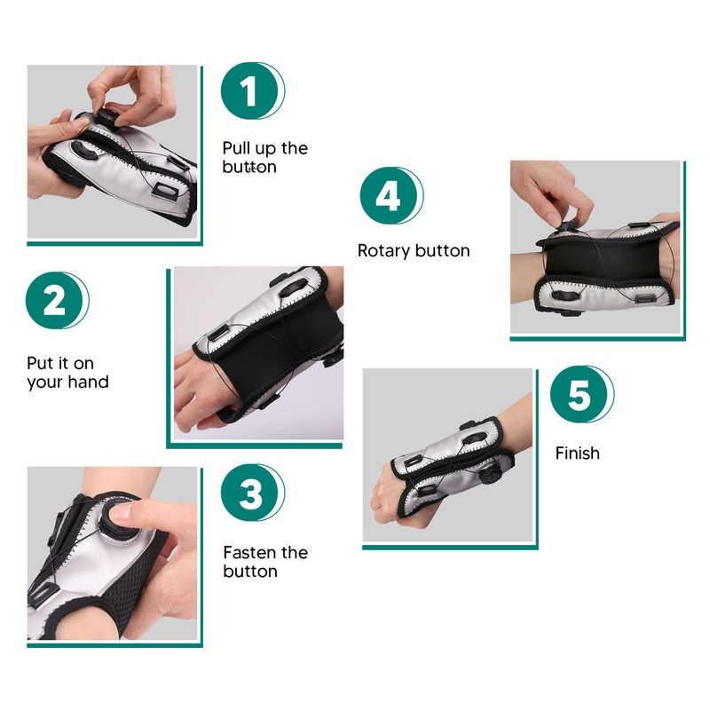 Electric Heated Wrist Wrap 3 Temperature Gears Hot Compress Wrist