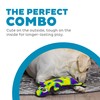 Outward Hound Durablez Large Gecko Stuffing-Free Squeaky Plush Dog Toy