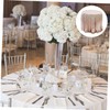 MAGICLULU Hotel Wedding Sequin Tablecloth Round Rose Gold Table Cover