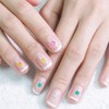 Pegatinas de Gemas Acrílicos para Uñas 15 Hojas Fáciles de