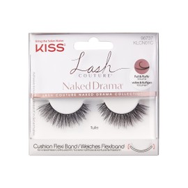 Kiss Lash Couture Faux Mink Collection No. 96745 KLCD02C Model: Soir = 2 Pairs of False Eyelashes with Glue 1g