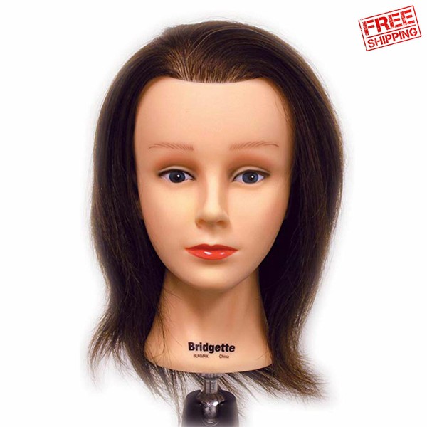 Celebrity Bridgette Budget Cosmetology Human Hair Manikin Manneqiun 16-17" Long