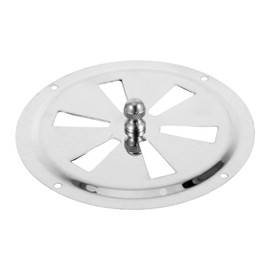 KICHOUSE Stainless Steel Air Vent Louver Cover Durable Ventilation Sheet for Boats Trailers Easy Installation Improves Airflow Prevents Backflow Design