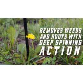 WeedSpinner LT drill-powered weed removal tool for lawns and landscapes