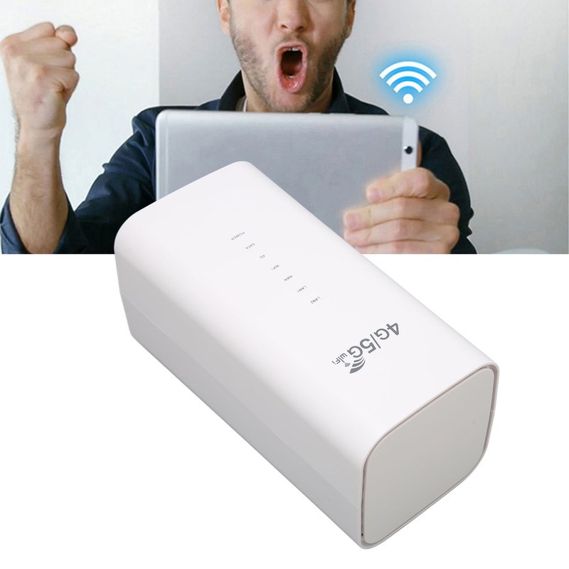 4G LTE Router with SIM Card Slot 4 Antenna Up