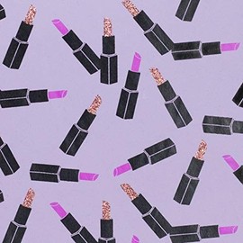 Lipstick – Lilac/Purple & Black Metallic/Purple Glitter