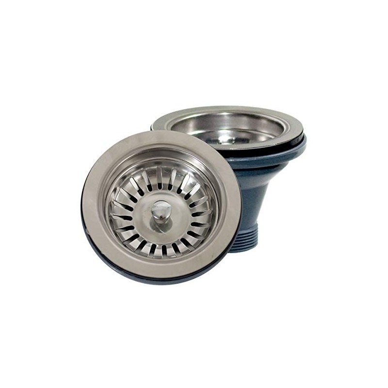 Nantucket Sinks Basket Strainer Kitchen Drain for Fireclay Sinks NS35L-EXT