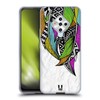 Head Case Designs Neon Feather Gel Case Cover for Vivo