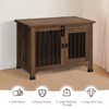 Wooden Dog Crate Furniture,Foldable and Portable Dog Kennel Furniture Indoor,Decorative