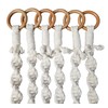 Macrame Plant Hanging Extenders for Hanging Plants(22", Pack of 6)