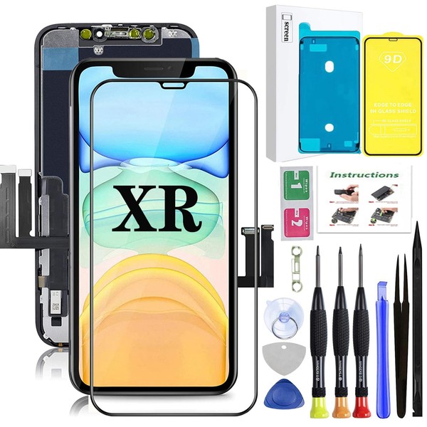 LEAFE for iPhone XR Screen Replacement,LCD Display Touch Screen Assembly,Compatible