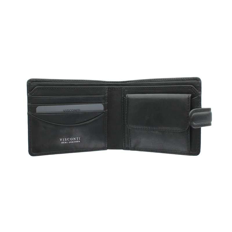 VISCONTI Tuscany Collection Riccardo Leather Wallet with RFID Protection TSC47