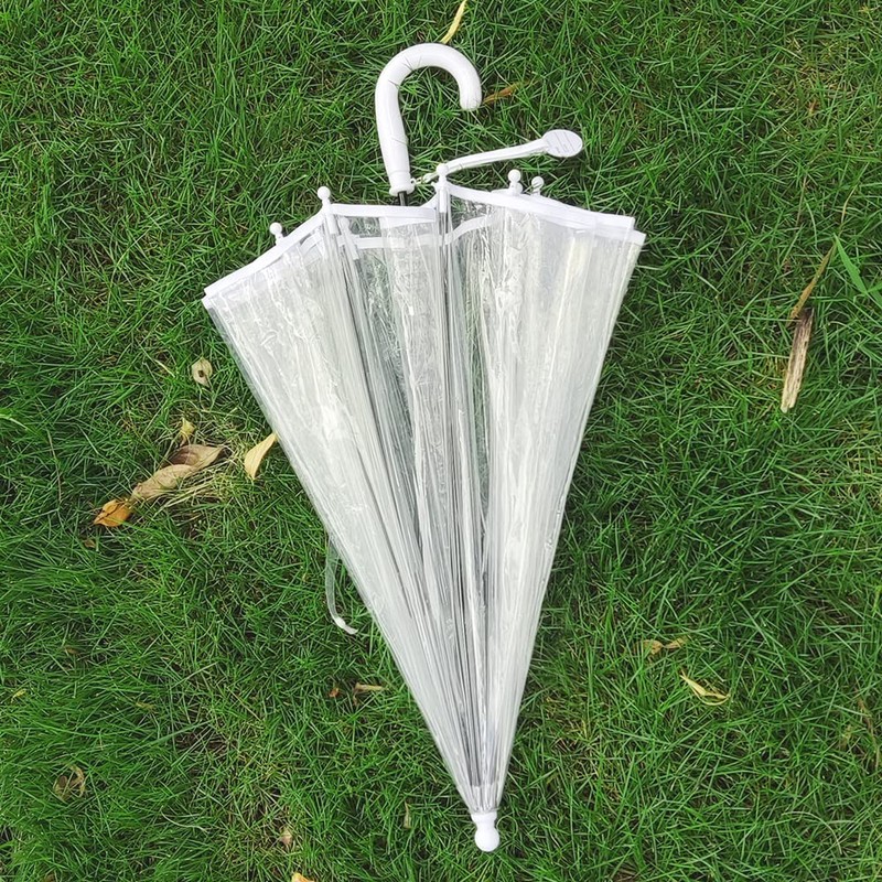 KOULONGDAMI Kids Clear Umbrella for Rain Dome Bubble Umbrellas Windproof