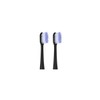 Gum 4110 Sonic Daily Refills Soft Black Replacement Heads, 2pcs