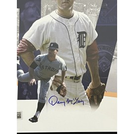 Denny Mclain Signed 8x10 Photo Detroit Tigers Beckett