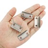 ITROLLE 8PCS Metal Reliable Efficacy Angled Drawer Lock Strike Plate